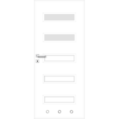 Skrzydło ROCO tuleje dąb szary 60 L 2Z WC