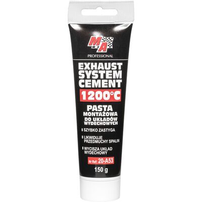 Pasta montażowa do układów wydechowych 1200°C - 150 g MA PROFESSIONAL