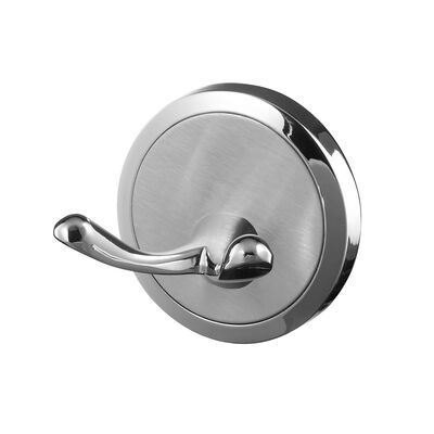 Wieszaczek podwójny Sensation chrom/satyna nikiel