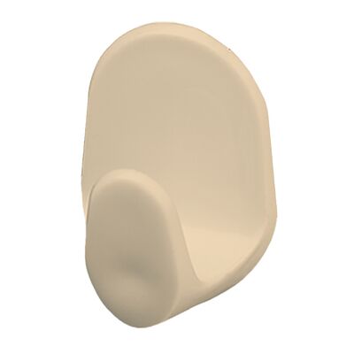 Wieszaczek Trendy samoprzylepny C 4 sztuki beż