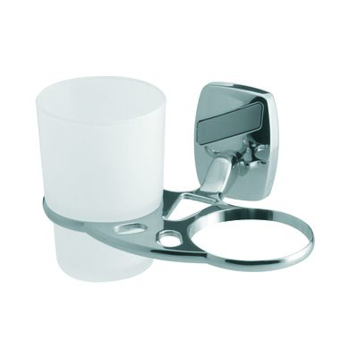 Szklanka z podstawką x 2 Oregon chrom