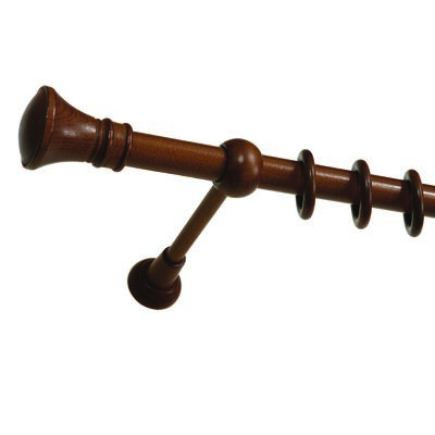 Karnisz pojedynczy HELIOS Ø25, 200 cm dąb