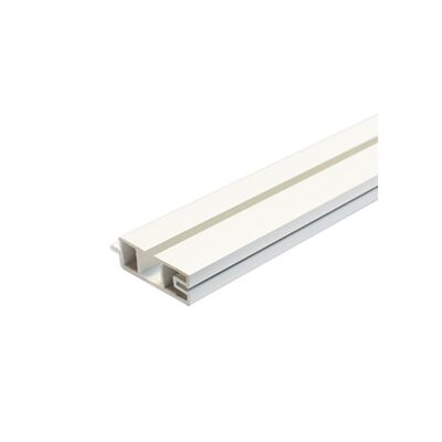 Profil karniszowy PCV I-biegowy 120 cm biały