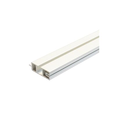 Profil karniszowy PCV I-biegowy 150 cm biały