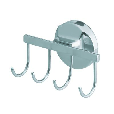 Wieszak 4-hakowy Ontario chrom