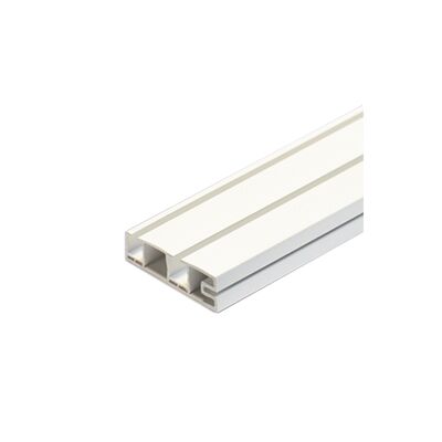 Profil karniszowy PCV II-biegowy 120 cm biały