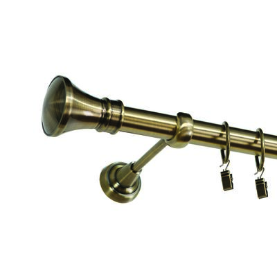 Karnisz pojedynczy ZEUS Ø25, 160 cm colloseum złoto