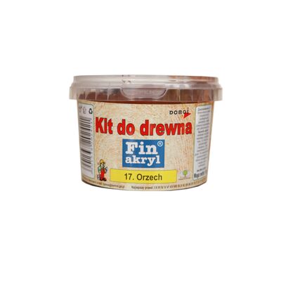 Kit do drewna 1 kg orzech FINAKRYL