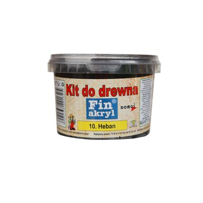 Kit do drewna 1 kg heban FINAKRYL
