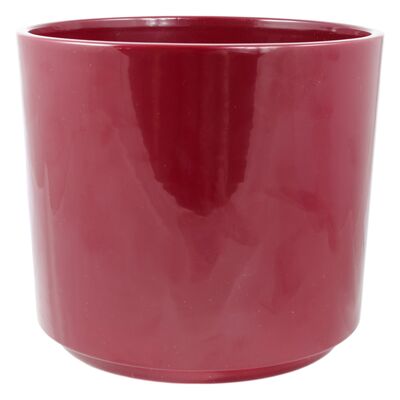 Osłonka ceramiczna cylinder 994 16 cm bordo Cermax
