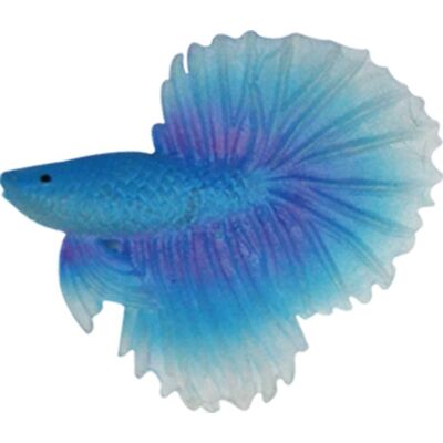 Ozdoba akwariowa bojownik niebieski happet