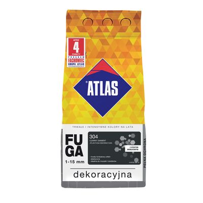 ATLAS Fuga dekoracyjna 304 czarny diament 2 kg