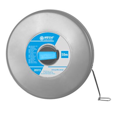 Miara 50 m, taśma z włókna szklanego MEGA