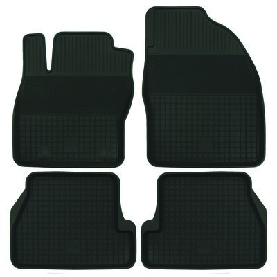 Dywanik dedykowany P13c gumowy czarny POLGUM