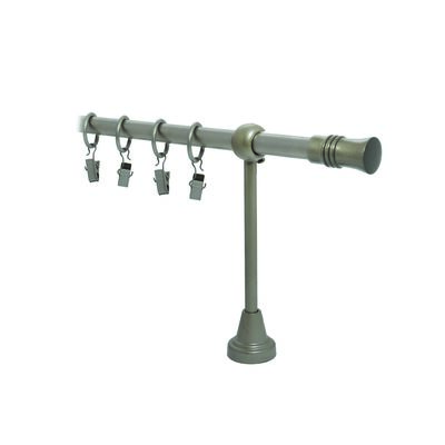 Karnisz pojedynczy NOKAUT Ø16, 240 cm cylinder satyna