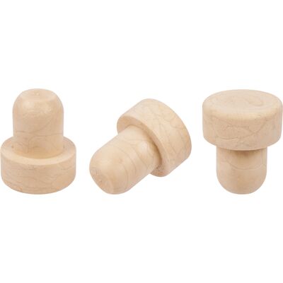 Korek syntetyczny grzybek Ø19 mm 3 sztuki Browin