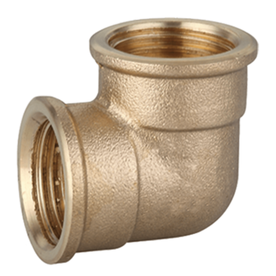 Kolanko mosiężne nakrętno-nakrętne 1