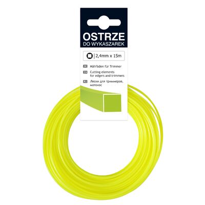 Cellfast Żyłka tnąca do wykaszarek ręcznych ECO 2,4 mm x 15 m kwadrat