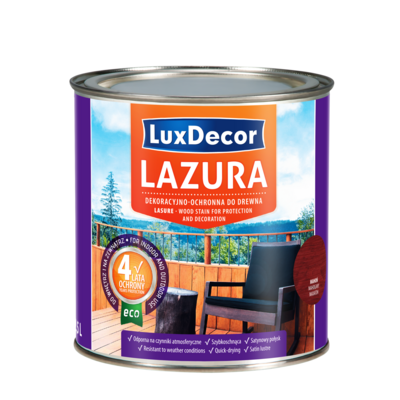 LuxDecor Lazura do drewna mahoń 2,5 l