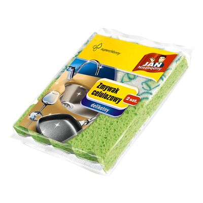 Zmywak celulozowy delikatny 2 sztuki Jan Niezbędny