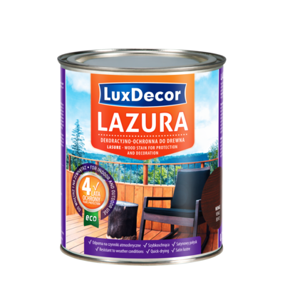 LuxDecor Lazura do drewna wenge 0,75 l