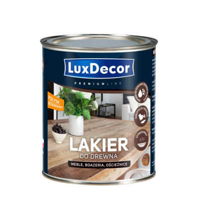 LuxDecor Lakier do drewna połysk 0,75 l
