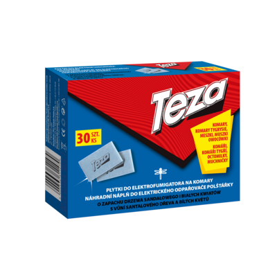 TEZA Płytki do elektro. na komary 30 sztuk