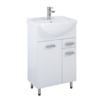 Szafka podumywalkowa Iga 55 2D 1S White HG NN Elita