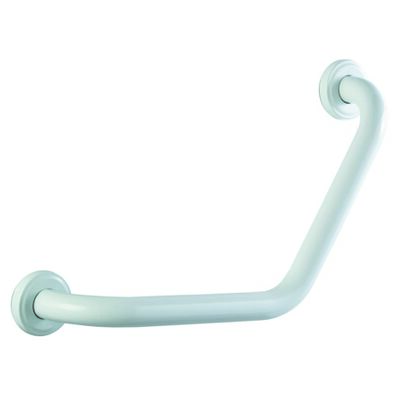 Uchwyt nad wannę kątowy 457 mm mat satyn/nikiel