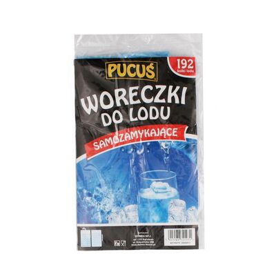 Woreczki do lodu 192 sztuki Pucuś