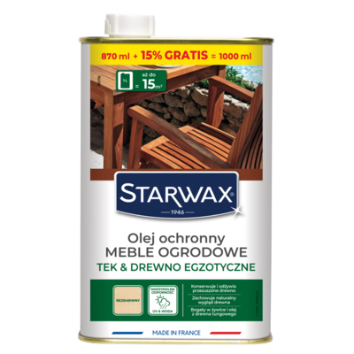 Starwax Olej ochronny 1 l+ 15% gratis