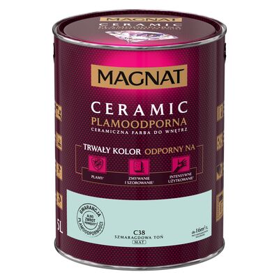 MAGNAT Farba ceramiczna szmaragdowa toń C38 5 l