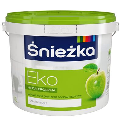 Śnieżka Farba emulsyjna EKO biała 15 l
