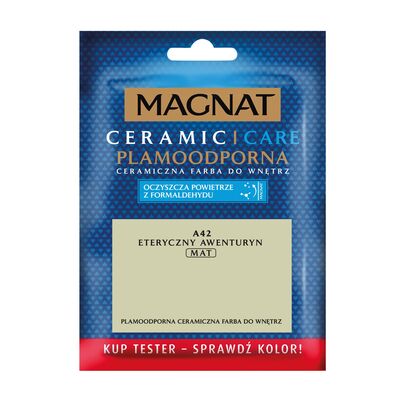 MAGNAT Farba ceramiczna Care Plamoodporna TESTER a42 eteryczny awenturyn 30 ml