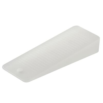 Odbojnik drzwiowy gumowy KLIN 95 x 32 mm przezroczysty