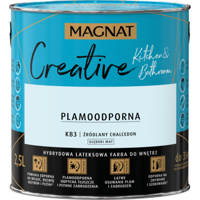 MAGNAT Farba lateksowa CREATIVE KITCHENBATHROOM źródlany chalcedon 2,5 l