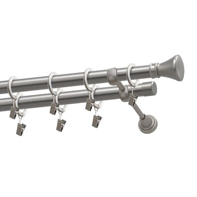 Karnisz podwójny 19/19 mm Jazz satyna 200 cm