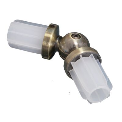 Łącznik przegubowy do karniszy 19 mm Renesans mosiądz antyczny