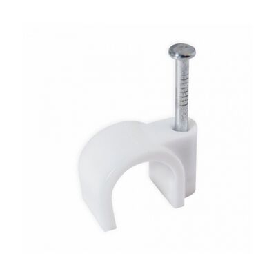 Uchwyt kabla okrągłego 5 - 7 mm 25 sztuk Duwi