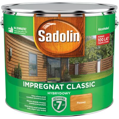 Sadolin Impregnat CLASSIC HYBRYDOWY Piniowy 9 l
