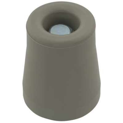 Odbojnik drzwiowy gumowy duży Ø53 mm szary