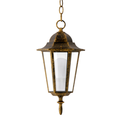 Lampa wisząca POLUX Liguria-LT GLA104LTHPT patyna