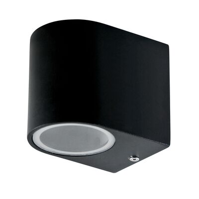 Kinkiet aluminiowy POLUX Boston SGL37WB 1 x GU10 czarny