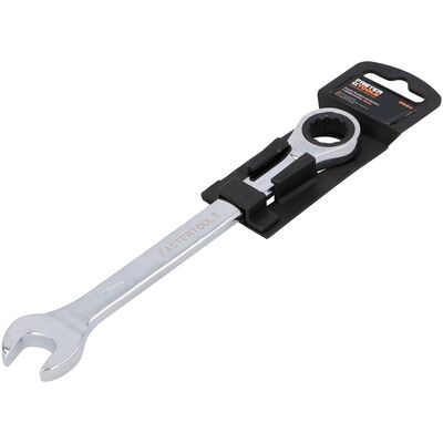Klucz płasko-oczkowy z grzechotką 18 mm FASTER TOOLS