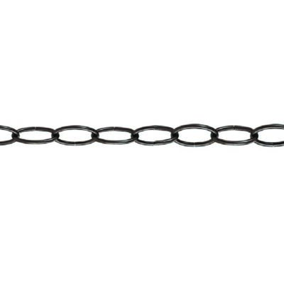 ANDPOL Łańcuch dekoracyjny owalny brąz 2,8 mm