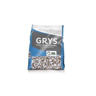 Grys marmurowy biały 8-16 mm 10 kg