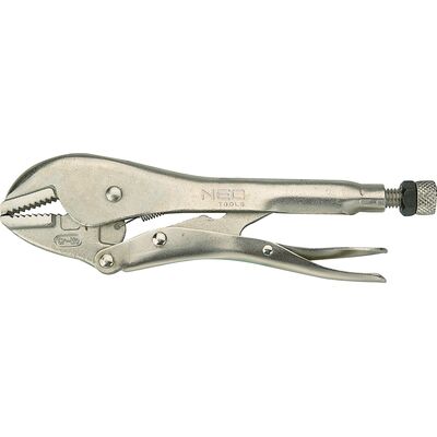 NEO Szczypce zaciskowe uniwersalne 250 mm proste szczęki