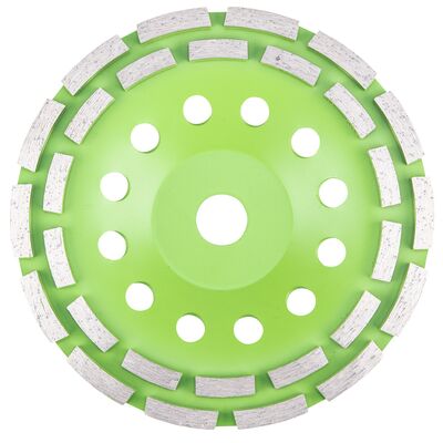 VERTO Tarcza diamentowa szlifierska 180 x 22,2 x 5 mm podwójny segment