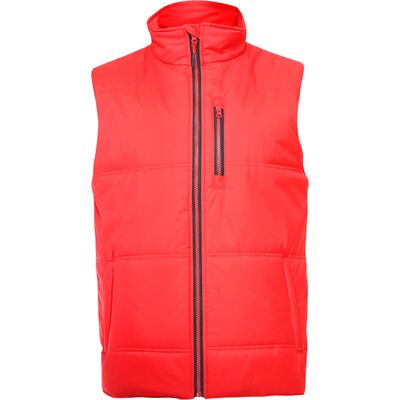 LAHTI PRO Bezrękawnik ocieplany L41315 czerwono czarny 3XL