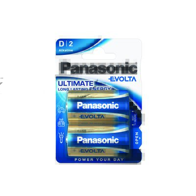 Bateria alkaliczna Evolta LR20/2BP D 2 sztuki Panasonic